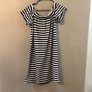 Motherhood Maternity off the shoulder dress